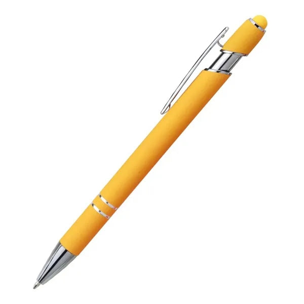 Metal Pen With Soft Rubberized Grip