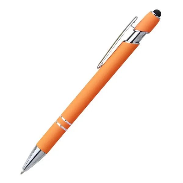 Metal Pen With Soft Rubberized Grip