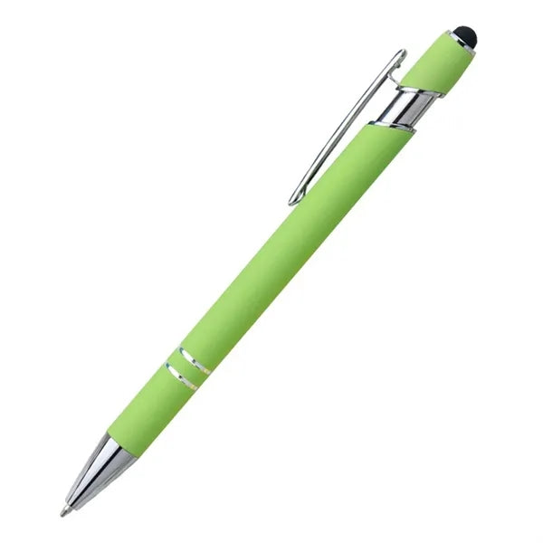 Metal Pen With Soft Rubberized Grip