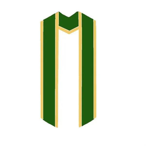Graduation Stole With Trim