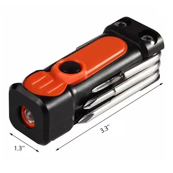 Portable Screwdrivers Tool With Worklight