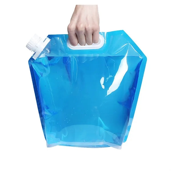 No-Leak Foldable Plastic Water Container Bag