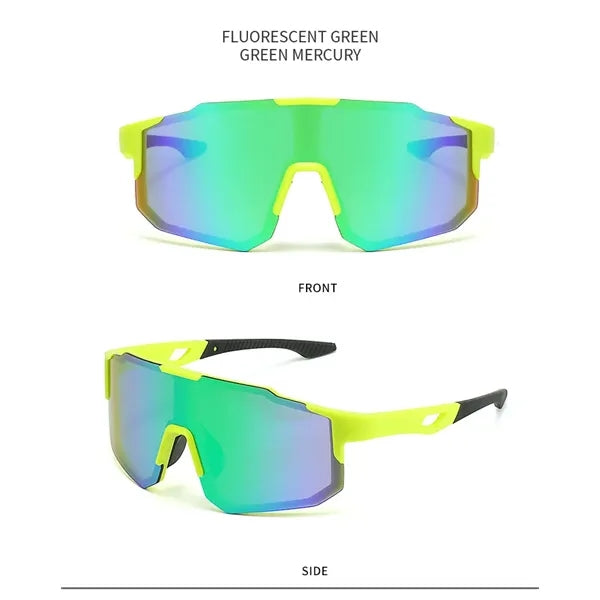 Unisex Wraparound Sports Sunglasses