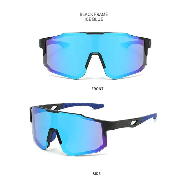 Unisex Wraparound Sports Sunglasses