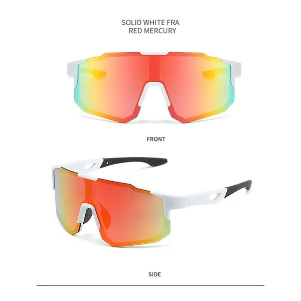 Unisex Wraparound Sports Sunglasses