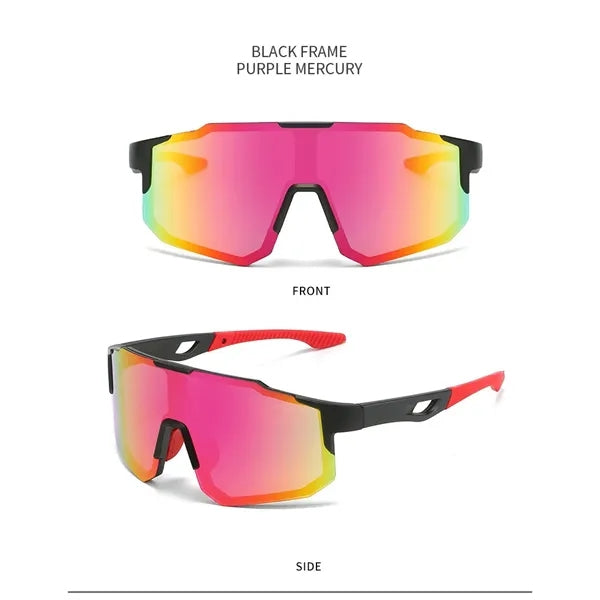 Unisex Wraparound Sports Sunglasses