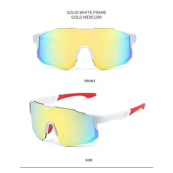 Unisex Wraparound Sports Sunglasses