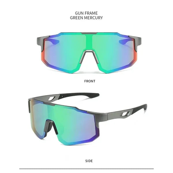 Unisex Wraparound Sports Sunglasses