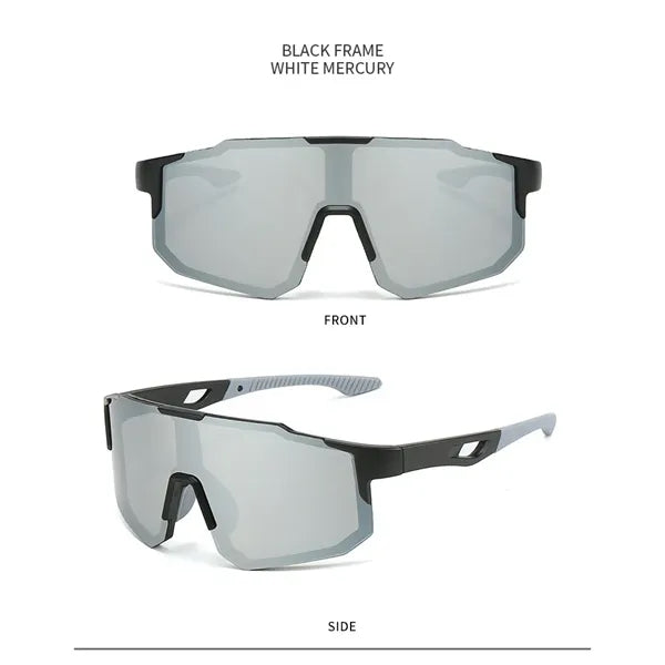 Unisex Wraparound Sports Sunglasses