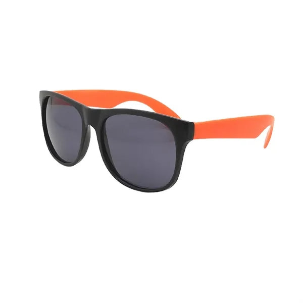 Two Tone Plastic Sunglasses