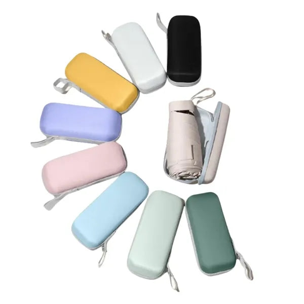 Foldable Pocket Umbrellas UV Protection with Box