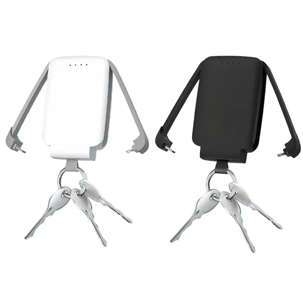 Portable Charger Keychain Power Bank With Flash Light