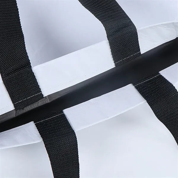 Fully Customizable Green RPET Paper Like Tote Bag For Brandi