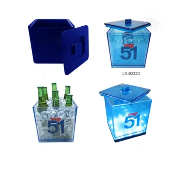 5L Square Plastic Cooler With Lid