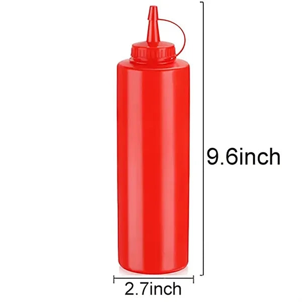 24 oz Plastic Squeeze Sauce Bottles