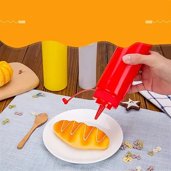 24 oz Plastic Squeeze Sauce Bottles