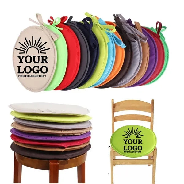 Round Chair Cushions Seat Cushion with Ties