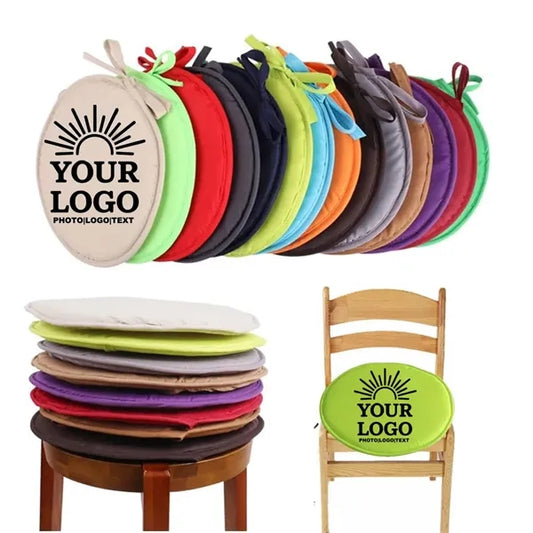 Round Chair Cushions Seat Cushion with Ties
