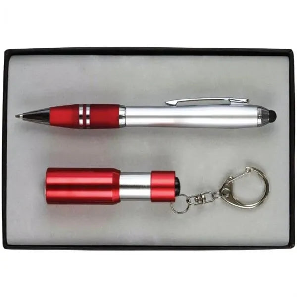 Stylus Pen & Led Flashlight Bottle Opener Gift Set