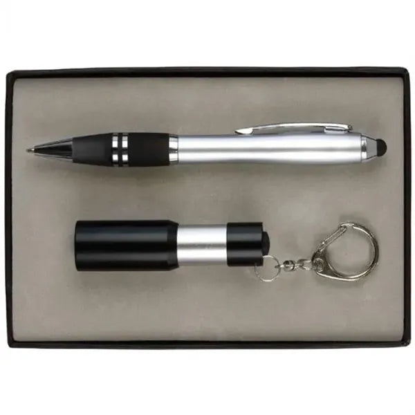 Stylus Pen & Led Flashlight Bottle Opener Gift Set
