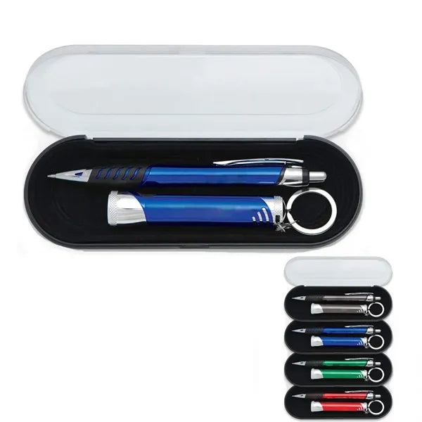 Technostar Pen& Starlight Keychain Set
