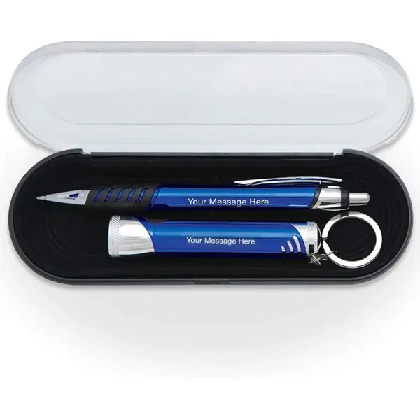 Technostar Pen& Starlight Keychain Set