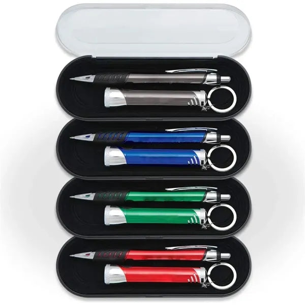 Technostar Pen& Starlight Keychain Set