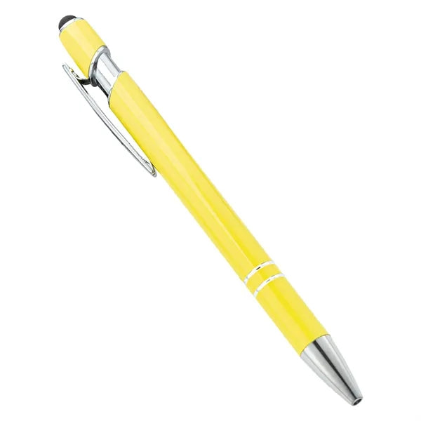 Two In One Stylus Metal Ballpoint Pen