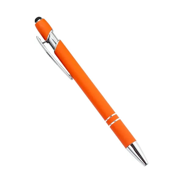 Two In One Stylus Metal Ballpoint Pen