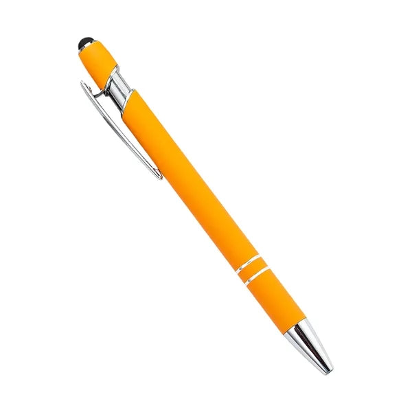 Two In One Stylus Metal Ballpoint Pen