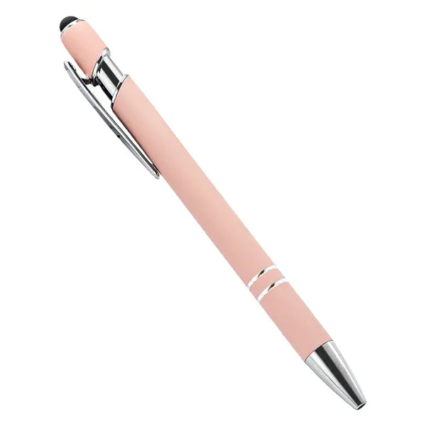 Two In One Stylus Metal Ballpoint Pen