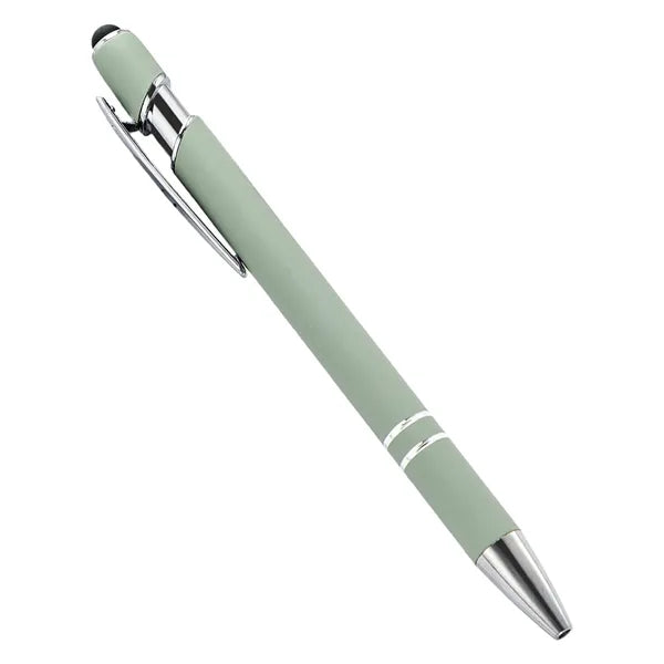 Two In One Stylus Metal Ballpoint Pen