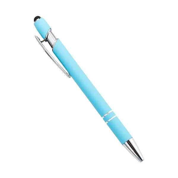 Two In One Stylus Metal Ballpoint Pen