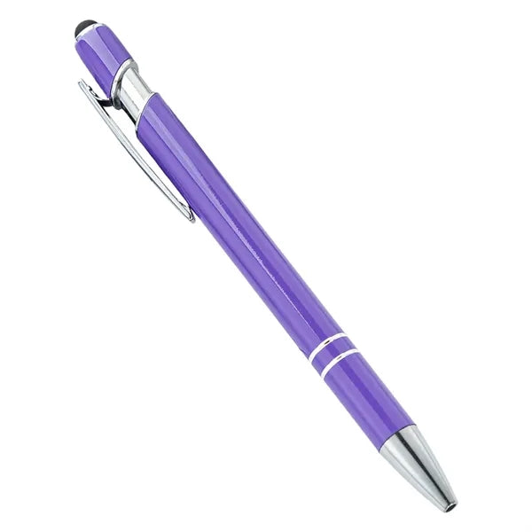 Two In One Stylus Metal Ballpoint Pen