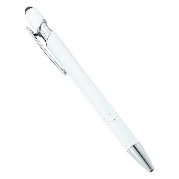 Two In One Stylus Metal Ballpoint Pen