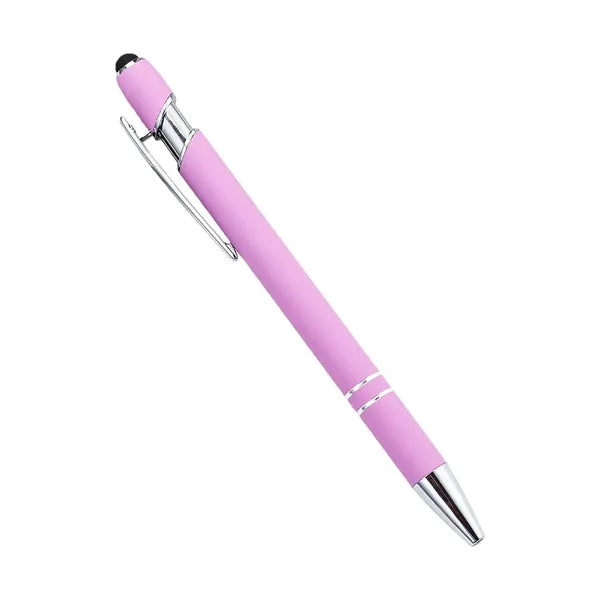 Two In One Stylus Metal Ballpoint Pen