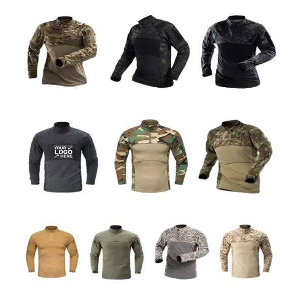 Long-sleeved Camouflage Combat Uniform