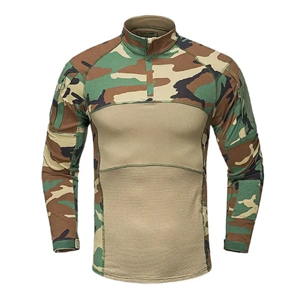 Long-sleeved Camouflage Combat Uniform
