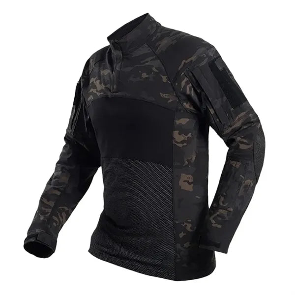 Long-sleeved Camouflage Combat Uniform