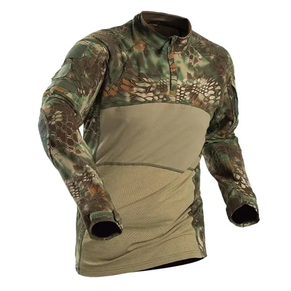 Long-sleeved Camouflage Combat Uniform