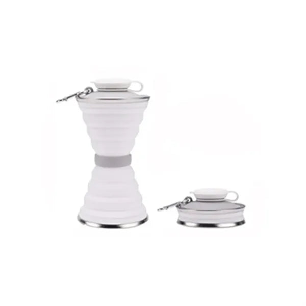 Collapsible Silicone Sports Water Bottle