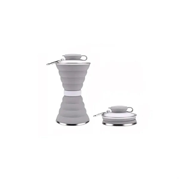 Collapsible Silicone Sports Water Bottle