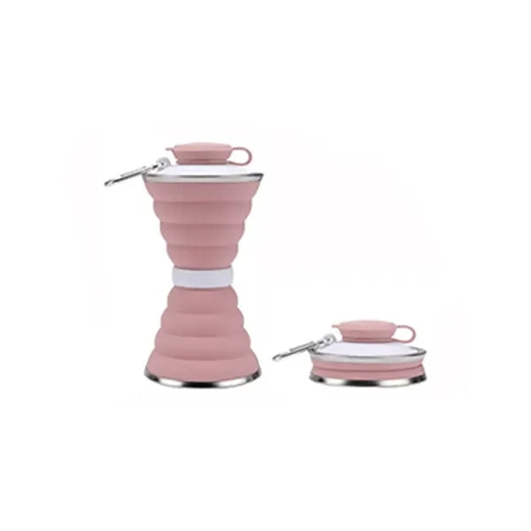Collapsible Silicone Sports Water Bottle