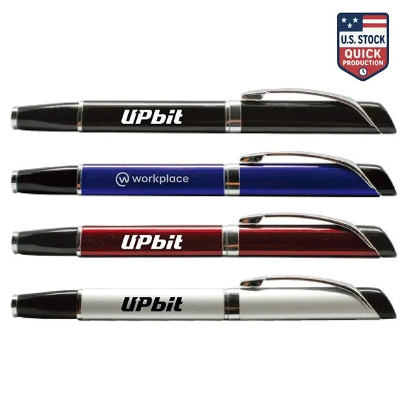 Metal Ballpoint Pen With Cap