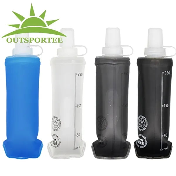 Running Vest with TPU Collapsible Soft Water Bottle