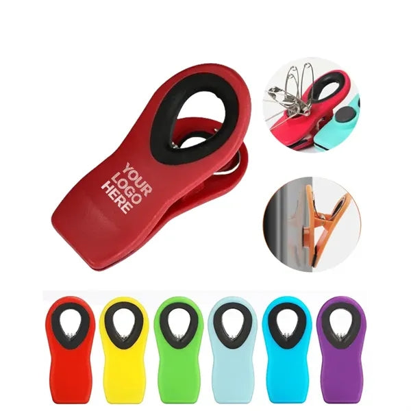Fridge Magnetic Chip Bag Clips