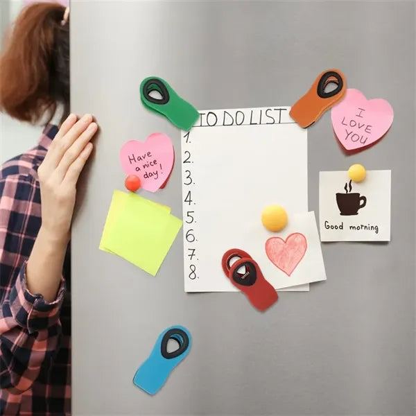 Fridge Magnetic Chip Bag Clips