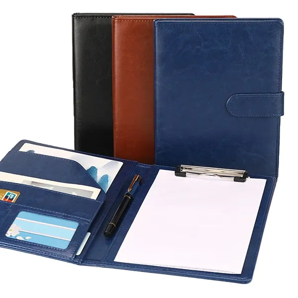 A5 Leather Business Clipboard Contract Folder