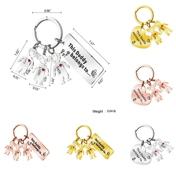 Father's Day Keychain