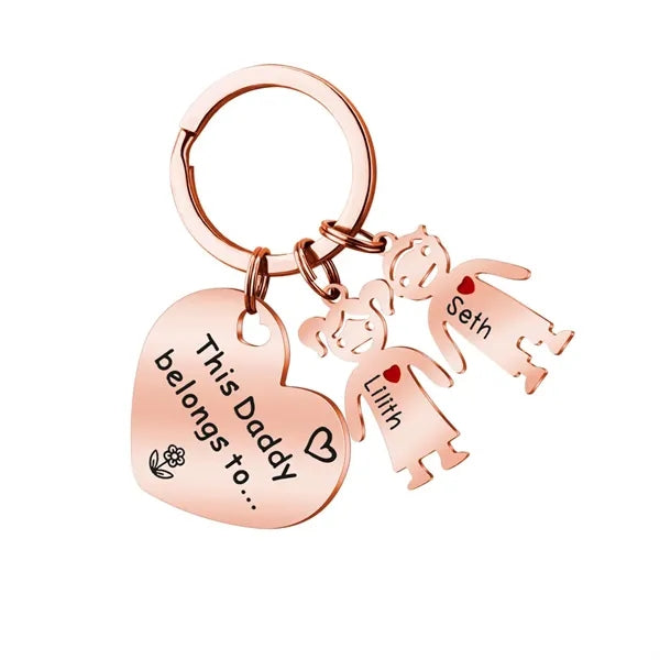 Father's Day Keychain